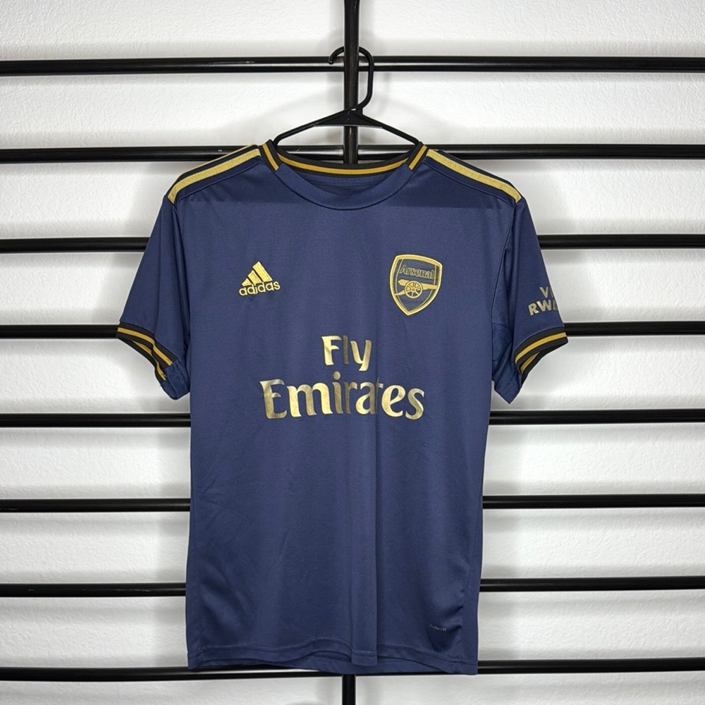 Adidas Arsenal Navy Jersey with Gold Details